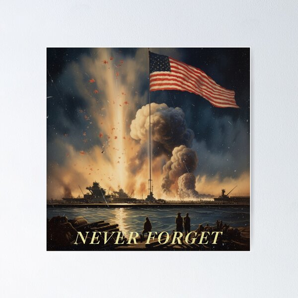 Item preview, World War 2 Pearl Harbor Day 01 designed and sold by Studio Stickers.