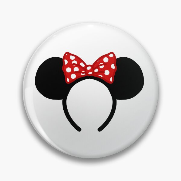 Item preview, Black Mouse Ears with red Polka Dot Bow designed and sold by MagicChelsea.