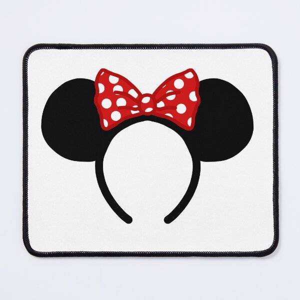 Item preview, Black Mouse Ears with red Polka Dot Bow designed and sold by MagicChelsea.