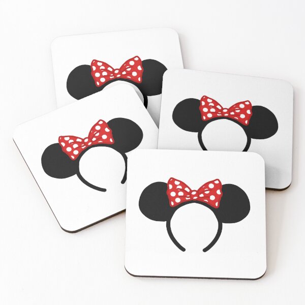 Item preview, Black Mouse Ears with red Polka Dot Bow designed and sold by MagicChelsea.