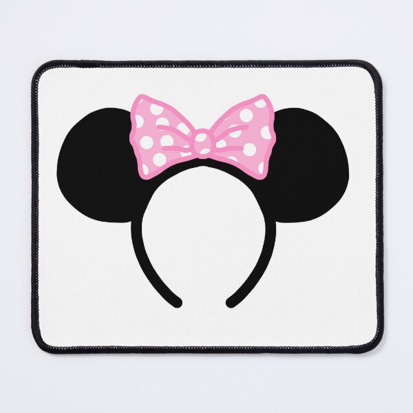 Item preview, Black Mouse Ears with Pink Polka Dot Bow designed and sold by MagicChelsea.