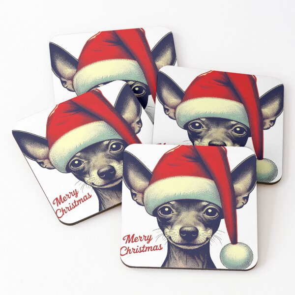 Item preview, Xoloitzcuintle Christmas, Xolo Dog designed and sold by vectcd.
