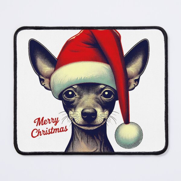 Item preview, Xoloitzcuintle Christmas, Xolo Dog designed and sold by vectcd.