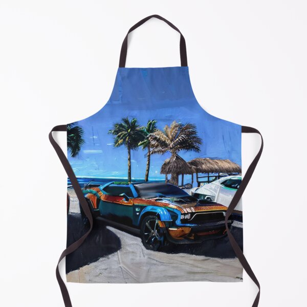 Item preview, beachy car art designed and sold by MatrixTattoo.