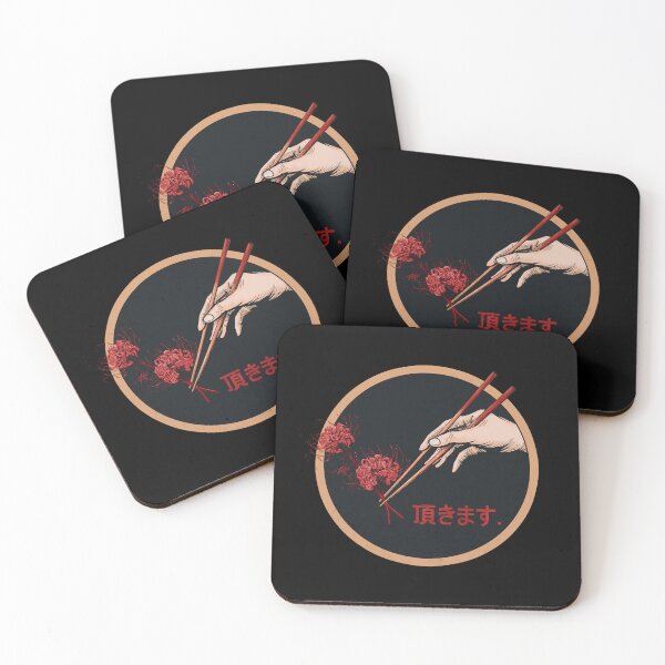 Item preview, Japanese Spider Lily with Japanese Sticks designed and sold by Otakuniverse.