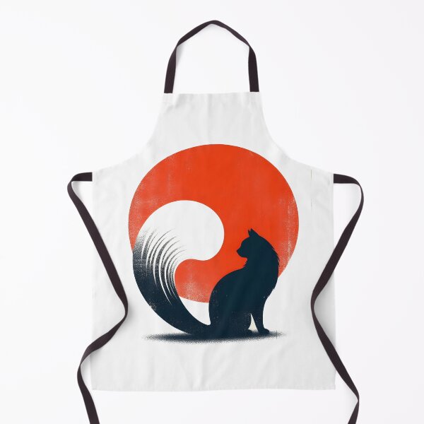 Item preview, Vintage Cat Silhouette on Bright White" in a ex colour designed and sold by Manoj Kumar Mandali.