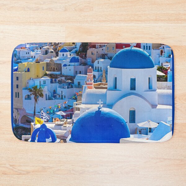 Item preview, Blue Domes, Oia, Santorini designed and sold by Brian Shaw.