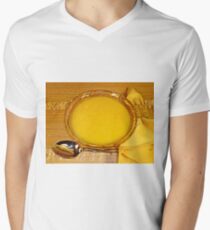Golden Bell Pepper Soup Men's V-Neck T-Shirt