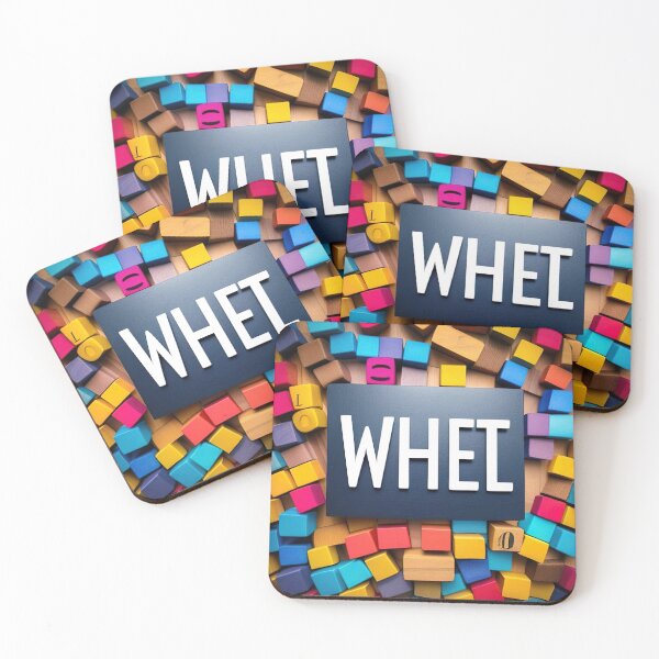 Item preview, "Dynamic Harmony: Playful Arrangement of Colorful Wooden Blocks and Letters" designed and sold by Huycao211.