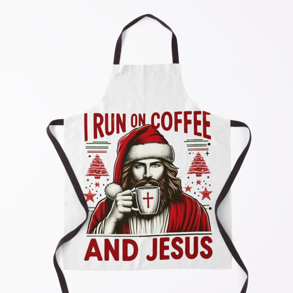 Item preview, I Run On Coffee And Jesus designed and sold by vectcd.