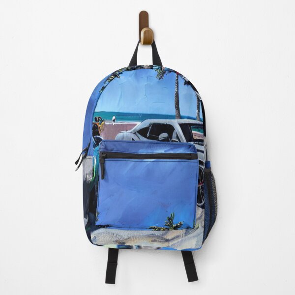 Item preview, Beach car painting designed and sold by MatrixTattoo.
