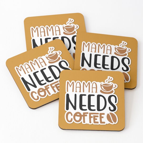 Item preview, Sticker Mama Needs Coffee designed and sold by P2Genies.
