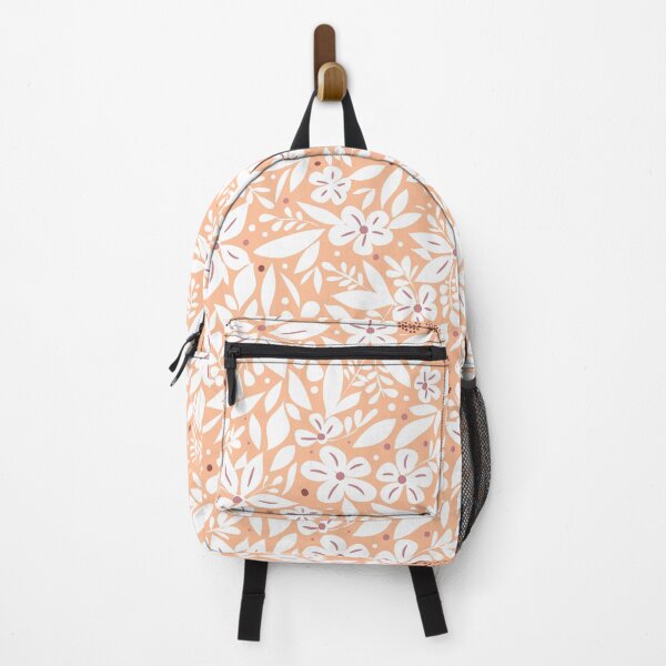 Item preview, Pantone 2024 Floral pattern: Peach Fuzz designed and sold by PerlaDesignArt.