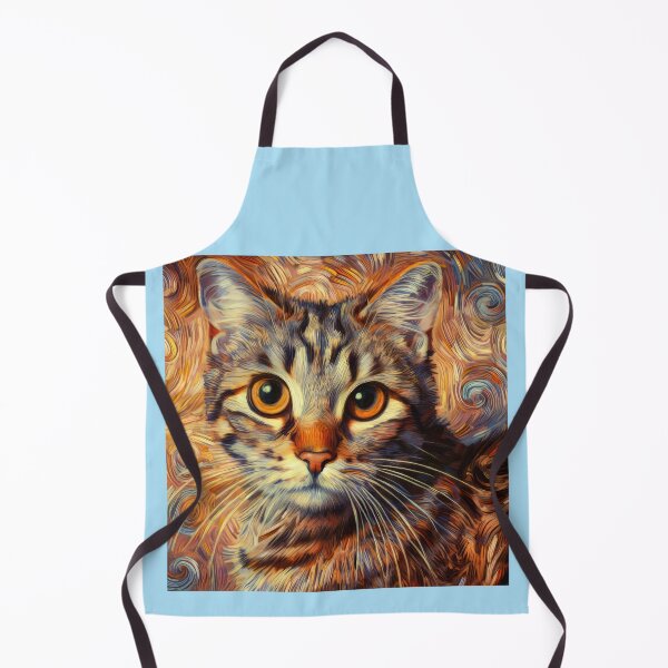 Item preview, Brown Tabby Cat Artistic Portrait designed and sold by CattyCornerPOD.
