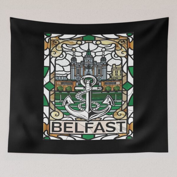 Item preview, Belfast City Hall designed and sold by UrbanGraphixs.