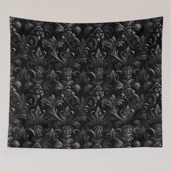 Item preview, Dark Victorian 3D repeating pattern designed and sold by MiracleSociety.