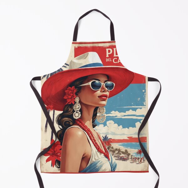 Item preview, Playa del Carmen Mexico Vintage Poster Tourism designed and sold by TravelersGems.