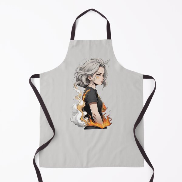 Item preview,  angry  girl  on fire x.4 designed and sold by Moeruonnanoko.