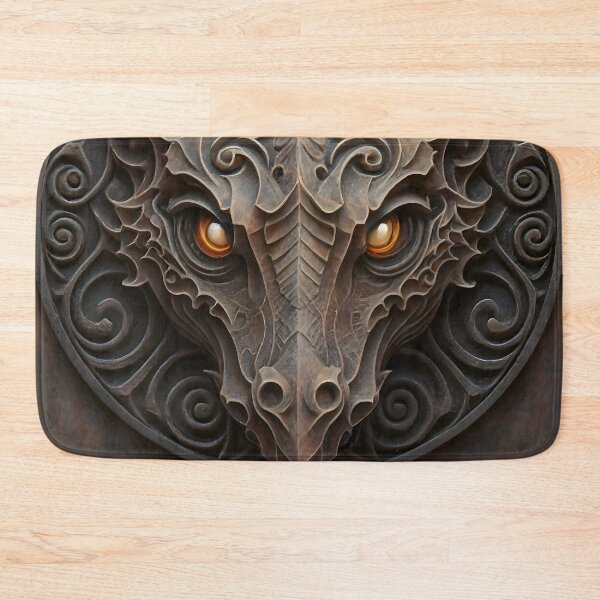 Item preview, Medieval Stone Gargoyle Dragon Carving designed and sold by DragonRealms.