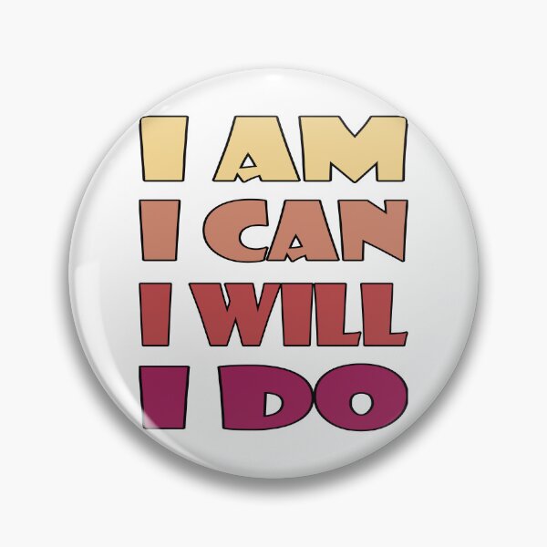 Item preview, I AM, I CAN, I WILL, I DO designed and sold by Rejiboustarts.