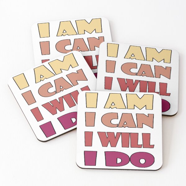Item preview, I AM, I CAN, I WILL, I DO designed and sold by Rejiboustarts.