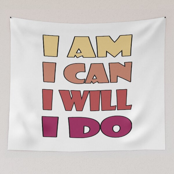 Item preview, I AM, I CAN, I WILL, I DO designed and sold by Rejiboustarts.