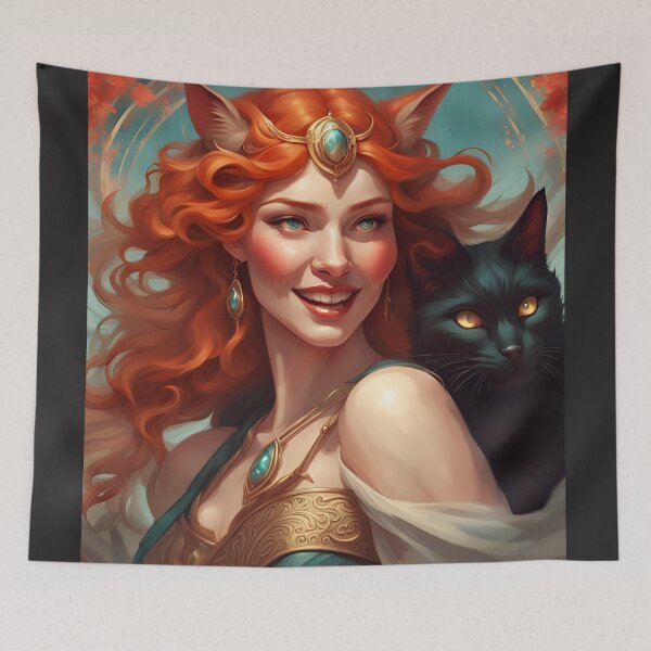 Item preview, Catwoman. Goddess Freyja and Black Cat designed and sold by SoniaSarkali.
