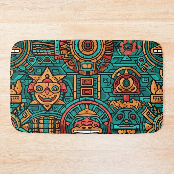Item preview, Indian Mayan Aztec Boho Tribal Ethnic Pattern designed and sold by Vector Scout Lab.