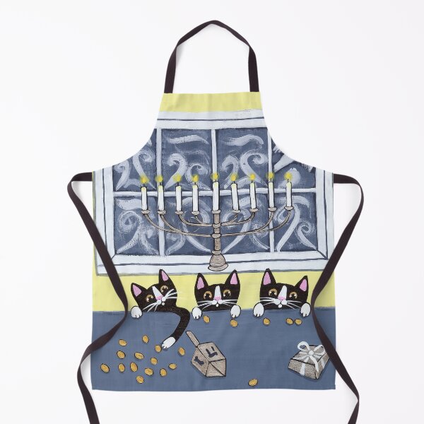 Item preview, Hanukkah Kitties designed and sold by KilkennyCat Art.
