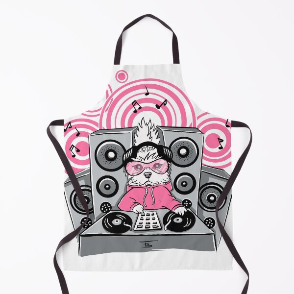 Item preview, Maya the Pink DJ Dog designed and sold by teobic.