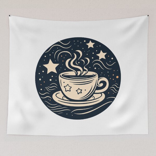 Item preview, Brew-tiful Cosmos - Coffee in Space designed and sold by MadSwellDesigns.
