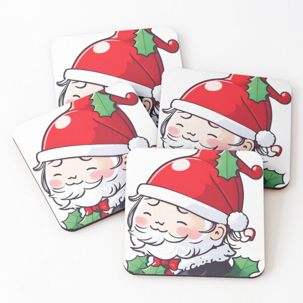 Item preview, HR Xmas Adorable in Tertiary Colors designed and sold by aiartbay.