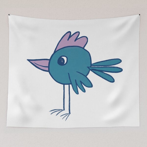 Aperçu de l'œuvre Oiseau bleu créée et vendue par silvanillion.