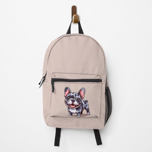 Item preview, Happy Merle Frenchie designed and sold by DogArtGallery.