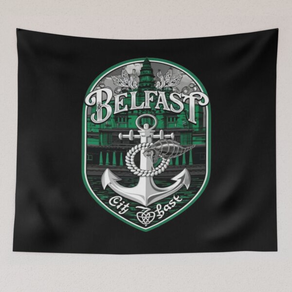 Item preview, Belfast City Hall designed and sold by UrbanGraphixs.