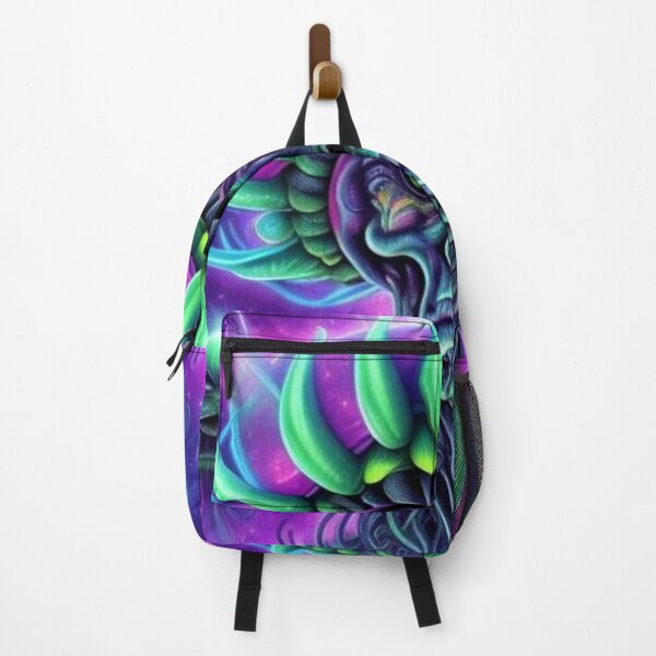 Item preview, Psychedelic Trippy Alien Shaman Art designed and sold by TheDarkWardrobe.