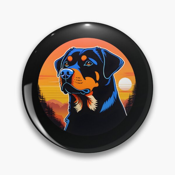Item preview, Rottweiler With Sunset Dog Lover designed and sold by ozdilh.