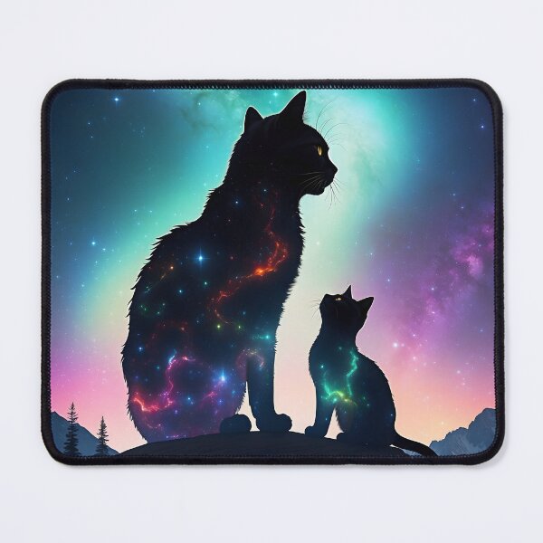 Item preview, Cosmic Cats designed and sold by TheCatsCorner.