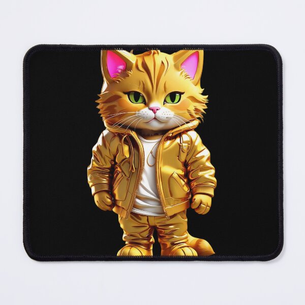 Item preview, Gold Cat designed and sold by ProfArtStudio.