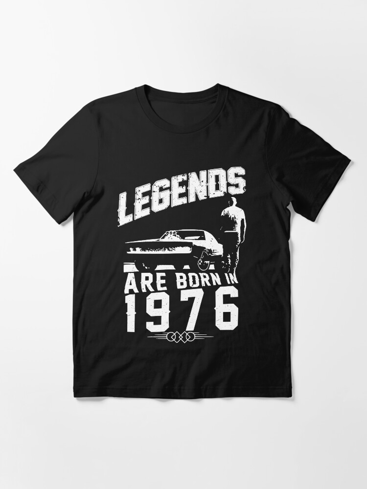 Alternate view of Legends Are Born In 1976 Essential T-Shirt