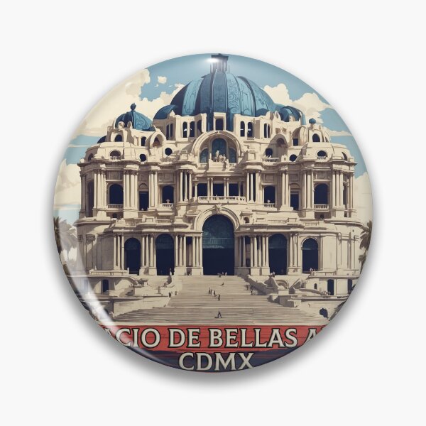 Item preview, Palacio de Bellas Artes Mexico Vintage Poster designed and sold by TravelersGems.