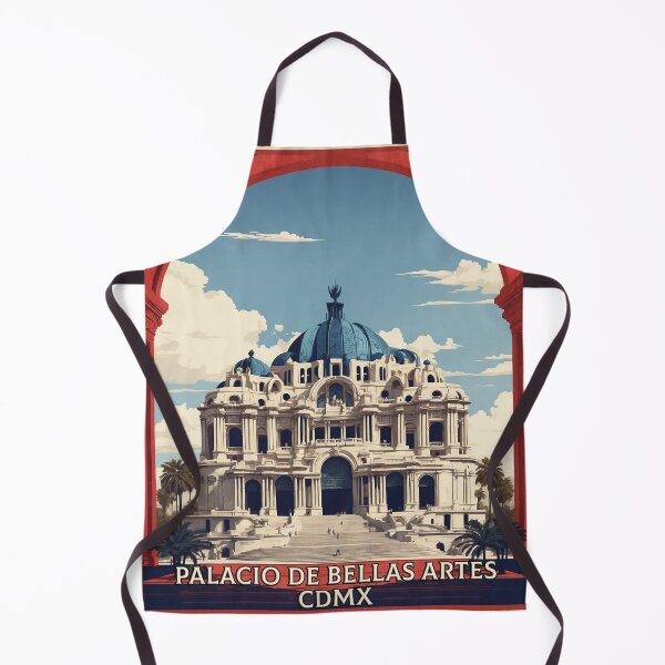 Item preview, Palacio de Bellas Artes Mexico Vintage Poster designed and sold by TravelersGems.