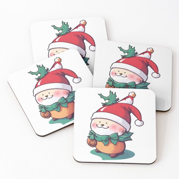 Item preview, HR Xmas Adorable in Tertiary Colors designed and sold by aiartbay.