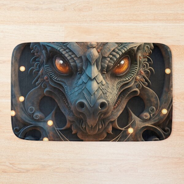 Item preview, Festive Gargoyle Dragon With Lights designed and sold by DragonRealms.