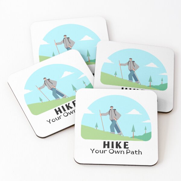 Item preview, Hike your own path camping hiking designed and sold by BreadnButter97.