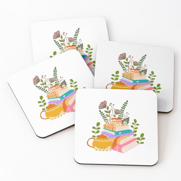 Item preview, Flowery Books and Tea designed and sold by designclub.