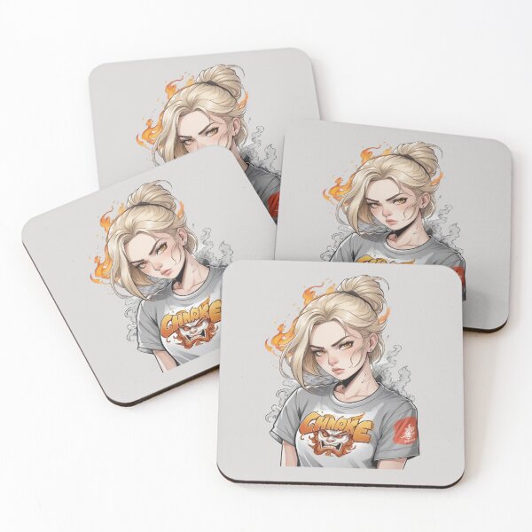 Item preview, angry  girl  on fire x.12 designed and sold by Moeruonnanoko.