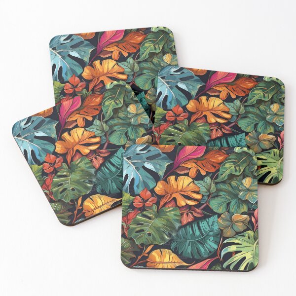 Item preview, Jungle Leaves Pattern designed and sold by JaneApril.