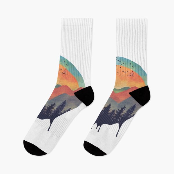 Item preview, Mountain Nature  sunset in a beautiful landscape designed and sold by drawlinershop.