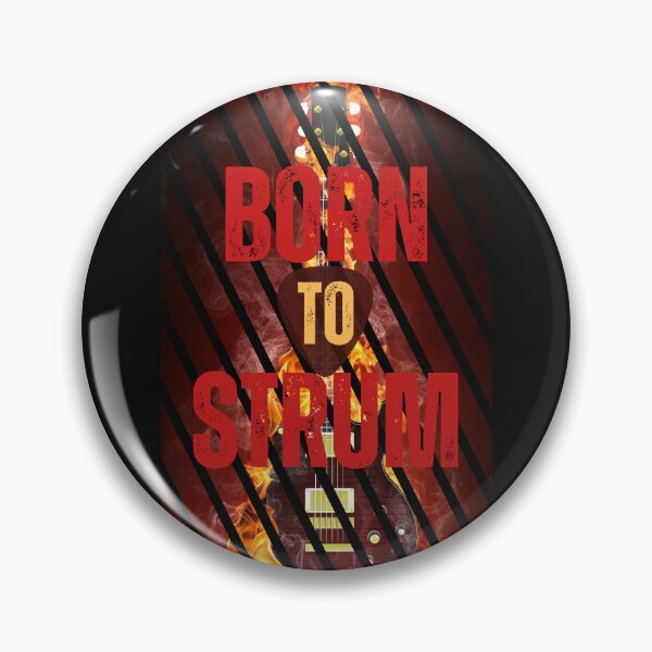 Item preview, Born to Strum design for guitarists designed and sold by TheVarc.